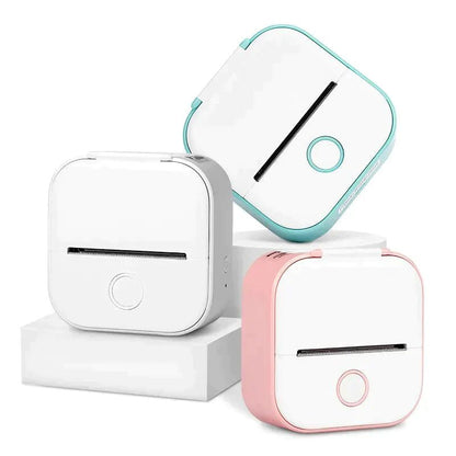 PrintAura Mini Zakformaat Printer | Draagbare inktloze thermische printer voor foto's, notities en documenten