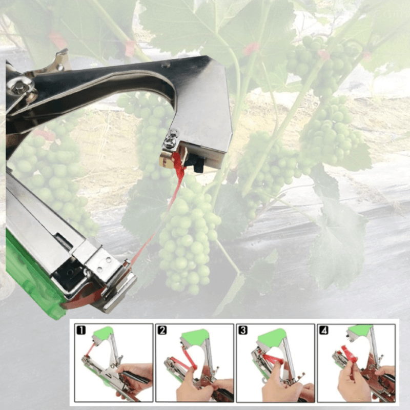 Durable Plant Support Tool Set with Binding Tape for Climbing Plants and Vegetables – Easy to Use, Weather Resistant-5