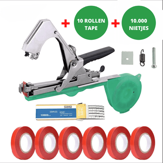 Durable Plant Support Tool Set with Binding Tape for Climbing Plants and Vegetables – Easy to Use, Weather Resistant-1