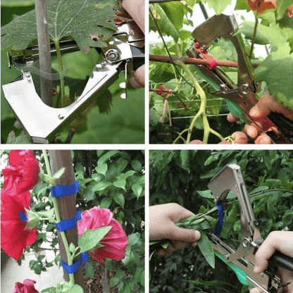 Durable Plant Support Tool Set with Binding Tape for Climbing Plants and Vegetables – Easy to Use, Weather Resistant-3