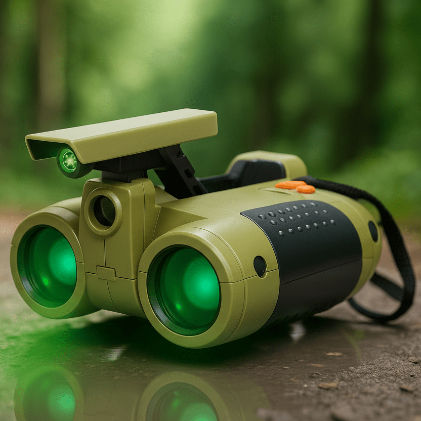 KIDSCOUT – Kid-Friendly Night Vision Binoculars Lightweight and Durable for Day & Night Use 0