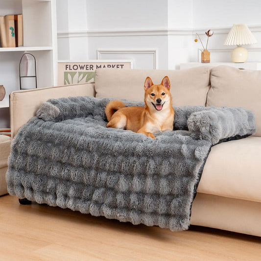  Plus henest-soft dog sofa bed for furniture protection & cuddly comfort-1