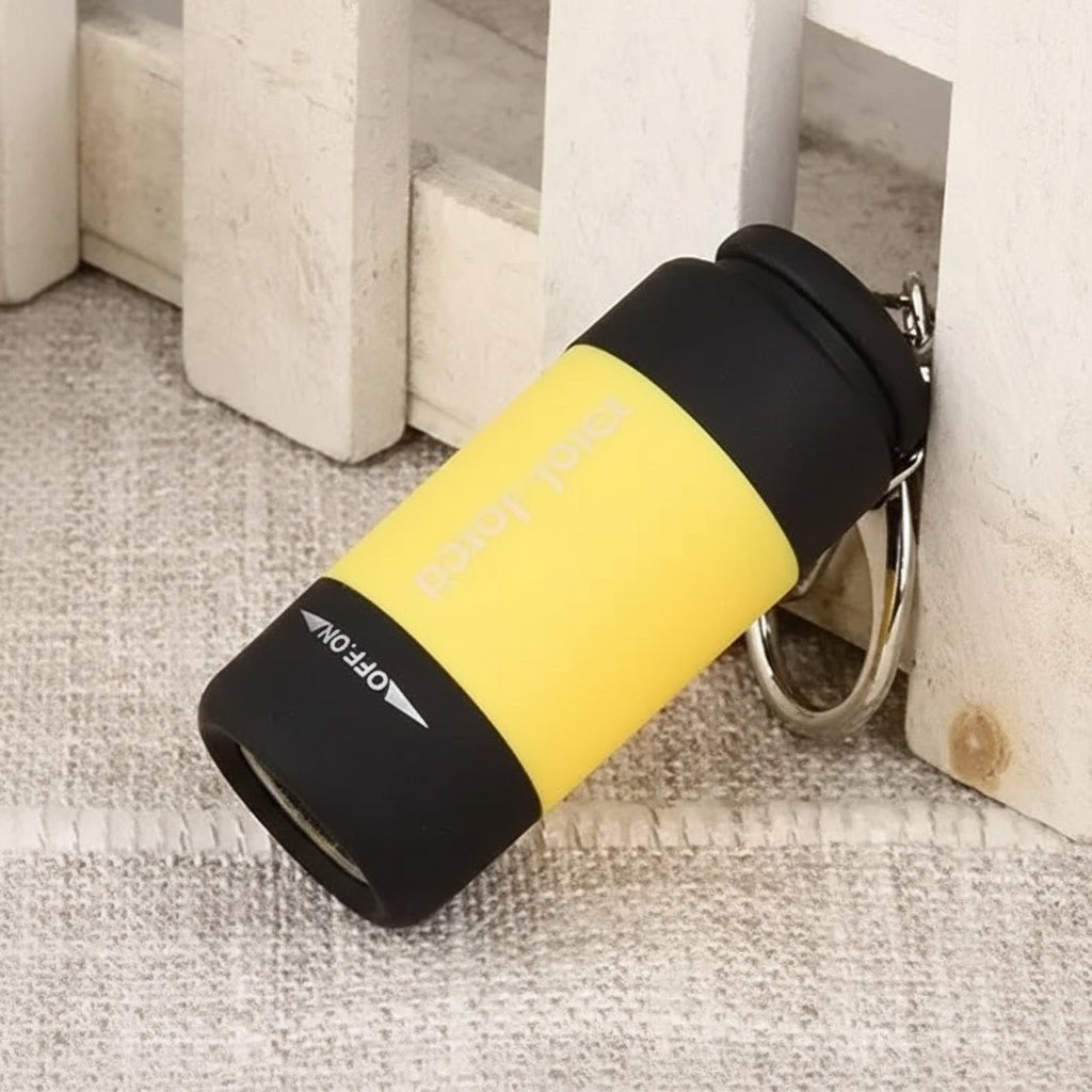 Compact LED Micro Pocket Flashlight - USB Rechargeable, Waterproof & Bright 9
