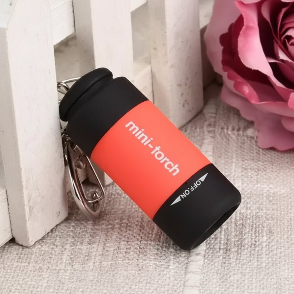 Compact LED Micro Pocket Flashlight - USB Rechargeable, Waterproof & Bright 6
