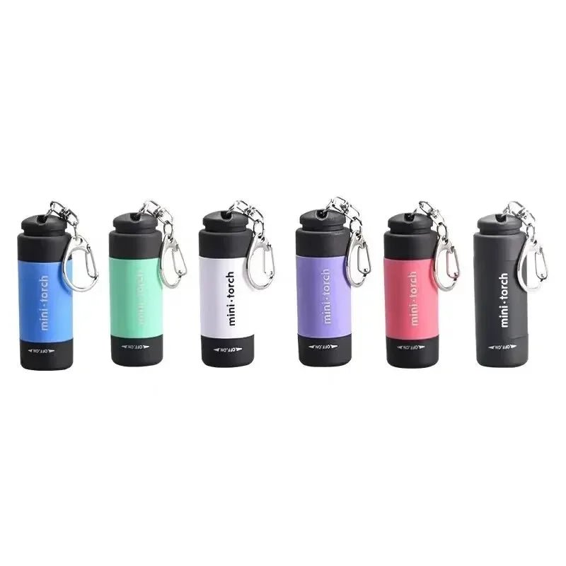 Compact LED Micro Pocket Flashlight - USB Rechargeable, Waterproof & Bright 1