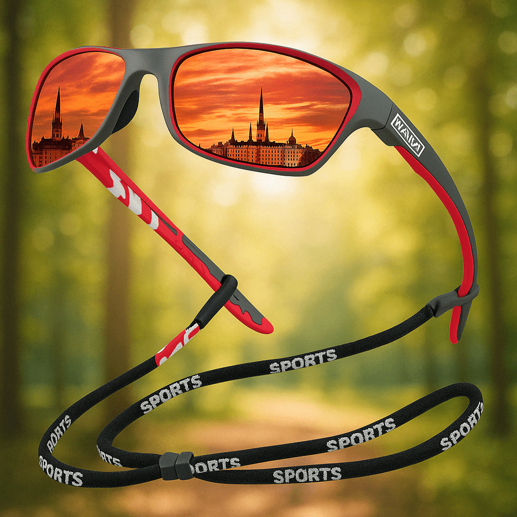 Polarsportx Pro-polarized sports sun glasses with UV400 protection for outdoor & everyday life 1