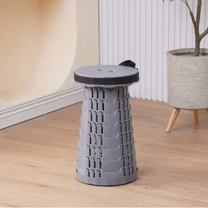 PORTABENCH – Uitschuifbare Opvouwbare Kruk voor Comfort Binnen en Buiten