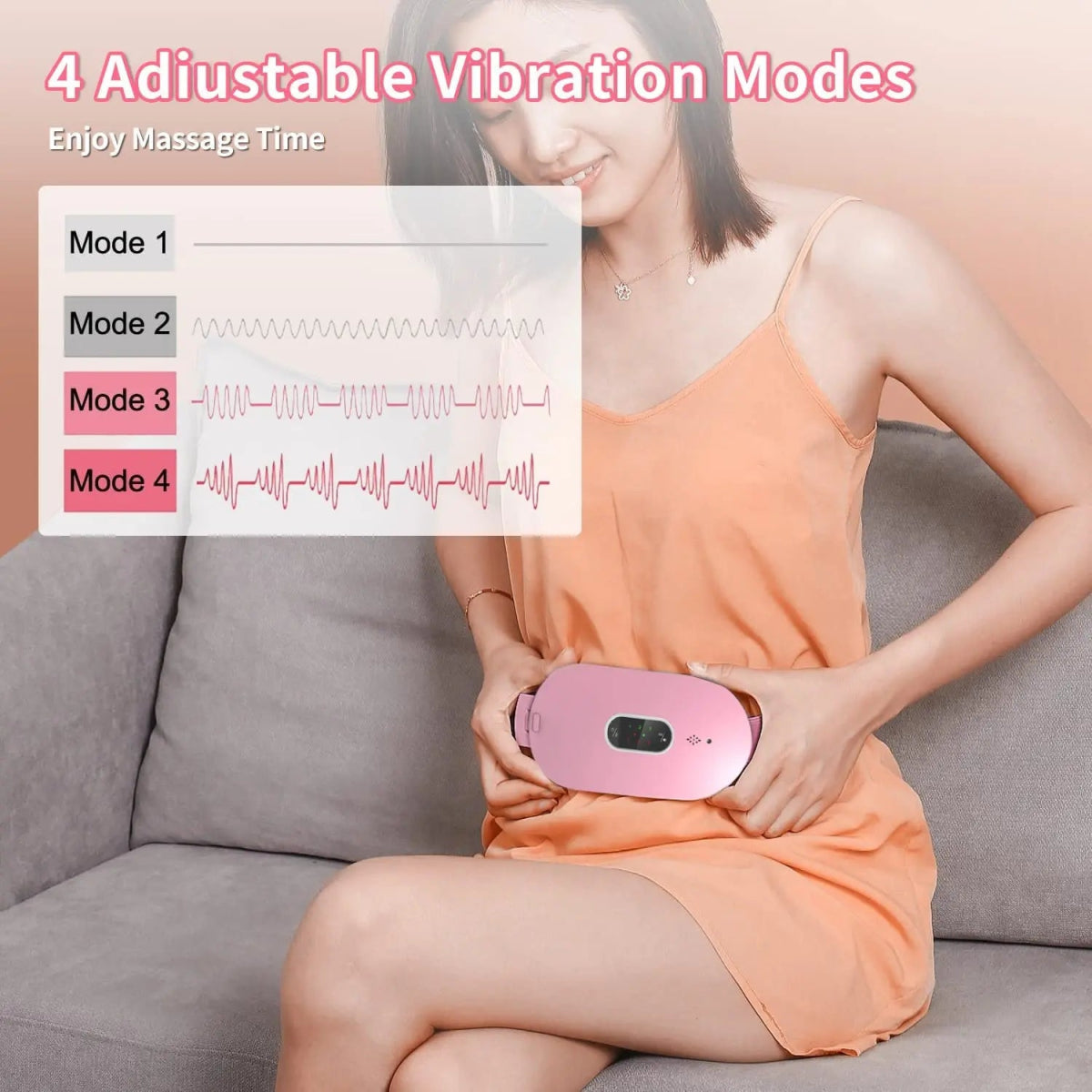  Relaxense - portable heating pillow with massage function for menstrual cramps-4