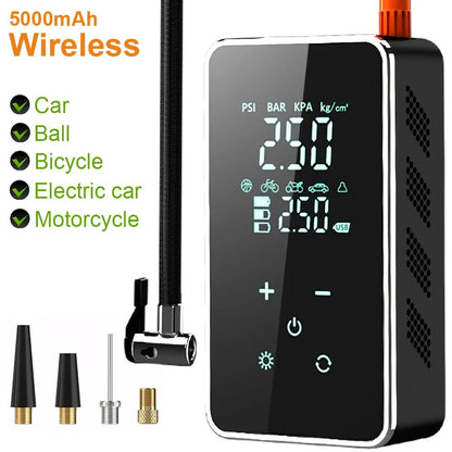 Portair – Portable wireless air pump with touchscreen & 150 PSI pressure