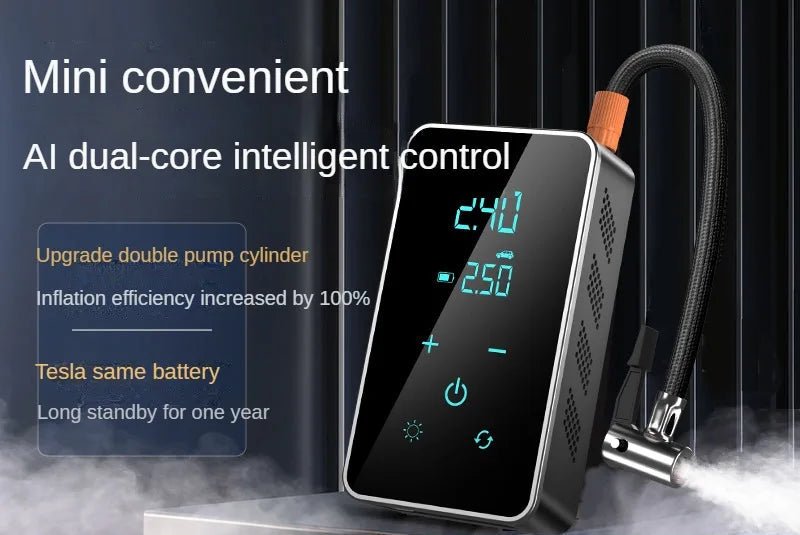 Portair – Portable wireless air pump with touchscreen & 150 PSI pressure