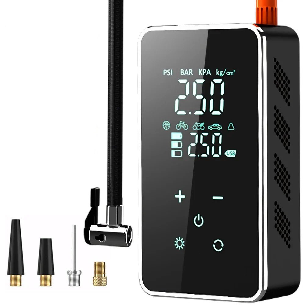 Portair – Portable wireless air pump with touchscreen & 150 PSI pressure