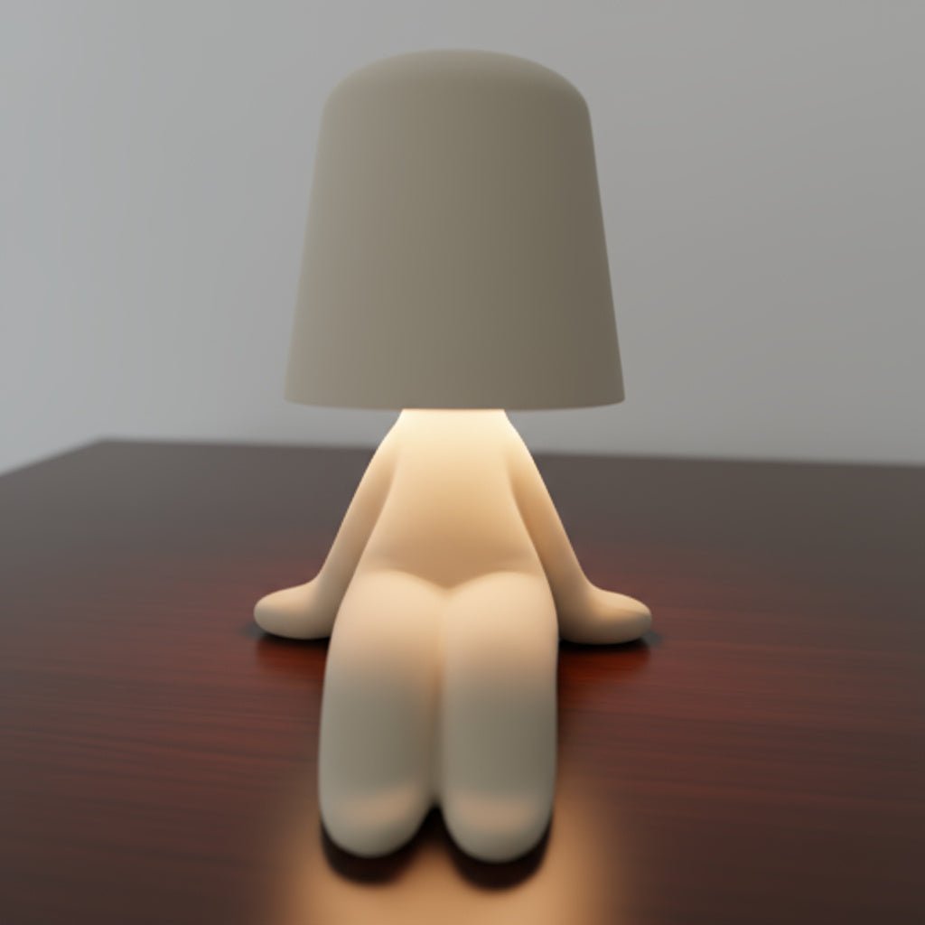FIGURAY – Creative LED Desk Lamp Unique Human-Shaped Design for Table Lighting 4