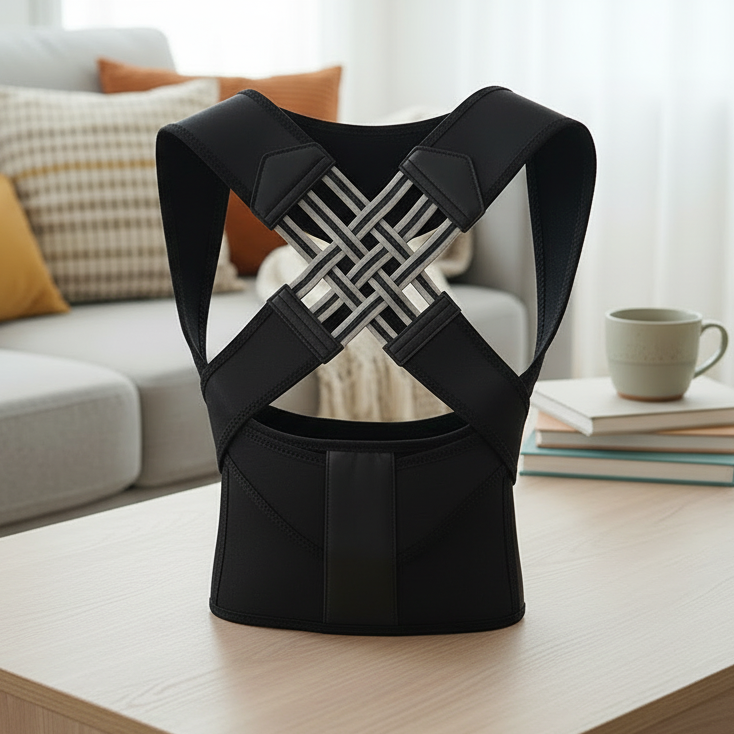 PostureFlex – Säädettävä ryhtikorjaaja selälle ja hartioille