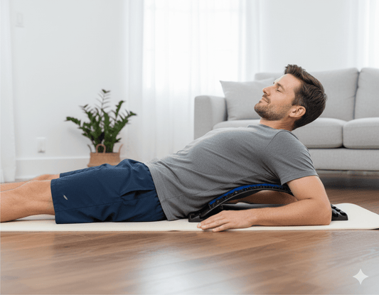 POSTUREZEN – Étireur de dos ergonomique avec massage pour posture et relaxation