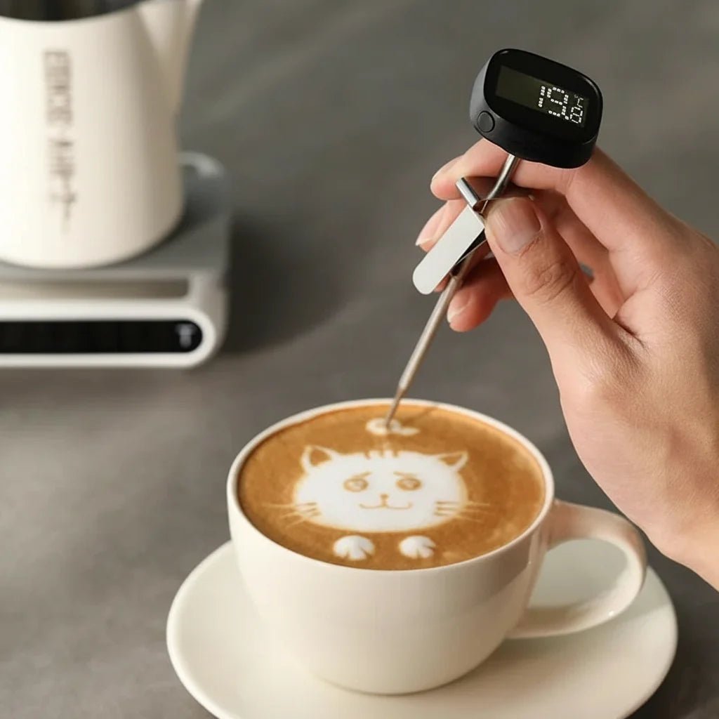 POTCHECK – Välitön Digitaalinen Kahvipannun Lämpömittari