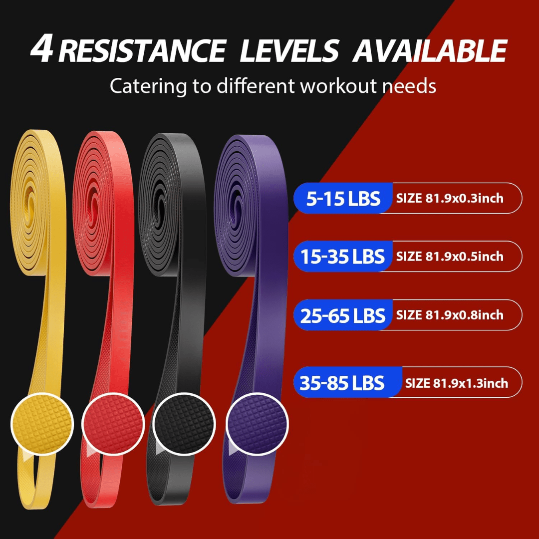  Power band - resistance tires made of latex for strength training and flexibility-6