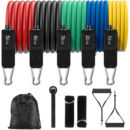  Power grip resistance tires with adjustable resistance & ergonomic handles-2