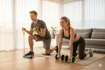 POWERFLEX – Dispositivo compacto para entrenamiento en casa con resistencia para todo el cuerpo