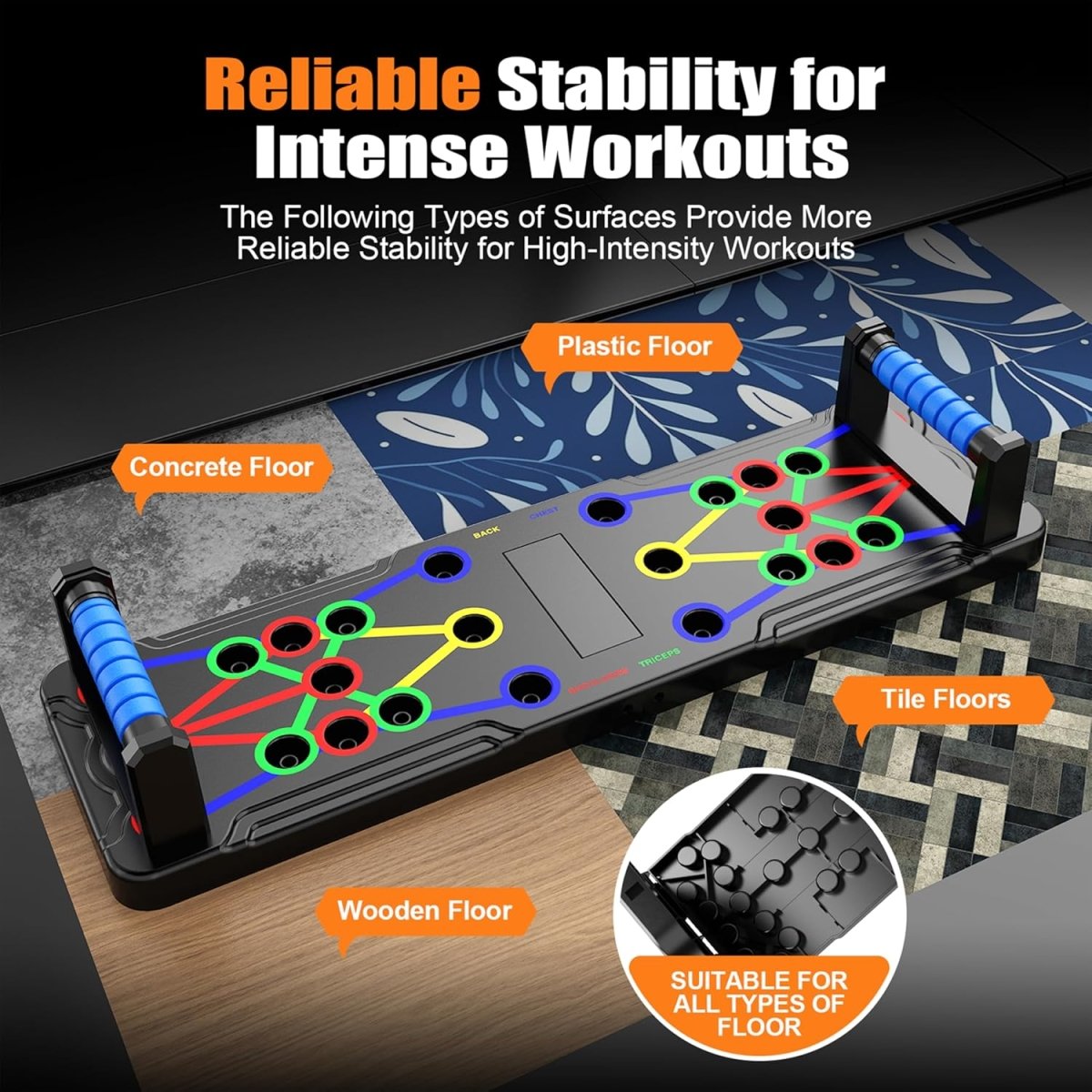  Powerflex - multifunctional training board for chest, shoulders and arms-4