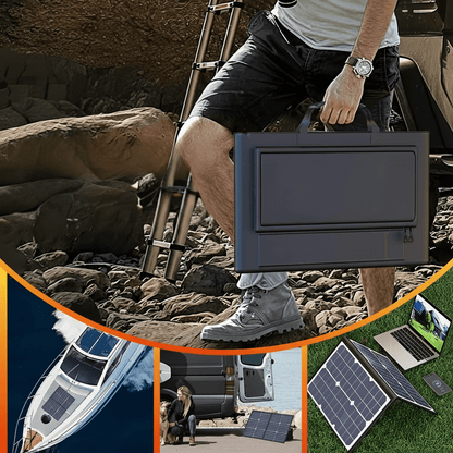 SolaraX 1000W Foldable Solar Panel Kit with MPPT Technology for Solar Power 2