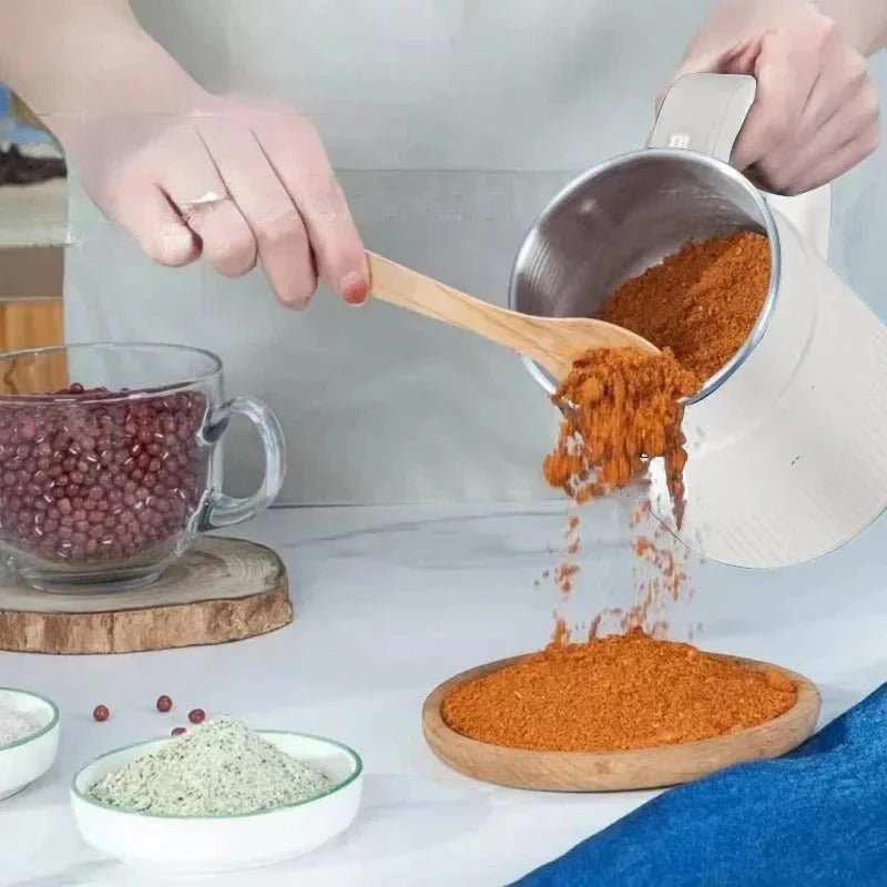 POWERGRAIN – Moulin à grains électrique compact pour farine fraîche à la maison