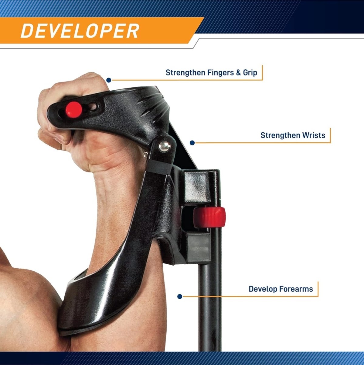  Powergrip - compact wrist and forearm force training device for athletes-4