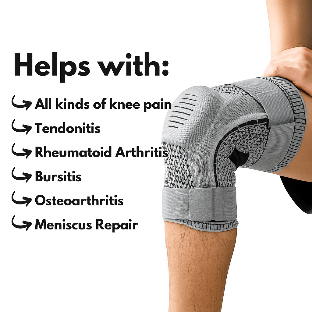 SUPPORTO PER IL GINOCCHIO POWERPRO – Sollievo dal Dolore e Supporto Articolare per una Vita Attiva