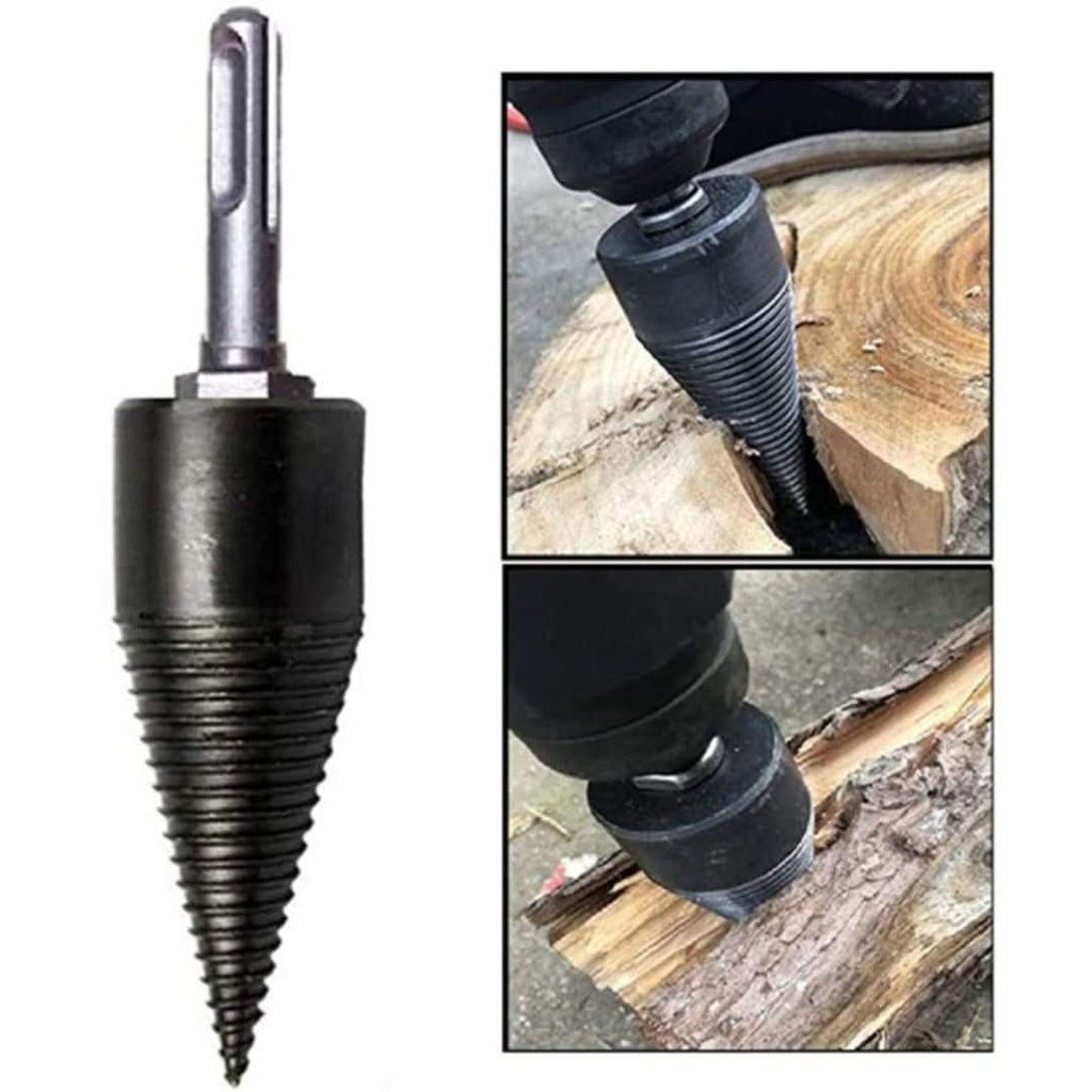Powerful Wood Splitter Tool with High Precision Carbon Steel Construction – Effortless Tree Trunk Splitting-1