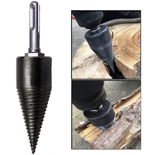 Powerful Wood Splitter Tool with High Precision Carbon Steel Construction – Effortless Tree Trunk Splitting-1