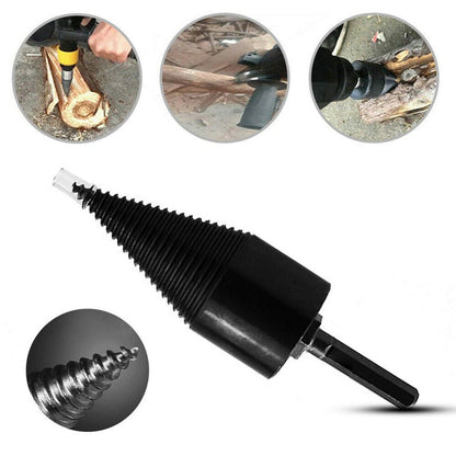 Powerful Wood Splitter Tool with High Precision Carbon Steel Construction – Effortless Tree Trunk Splitting-3
