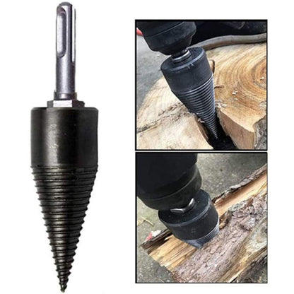 Powerful Wood Splitter Tool with High Precision Carbon Steel Construction – Effortless Tree Trunk Splitting-2