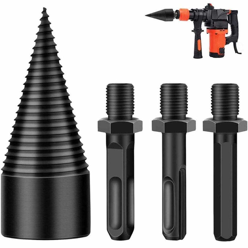 Powerful Wood Splitter Tool with High Precision Carbon Steel Construction – Effortless Tree Trunk Splitting-4