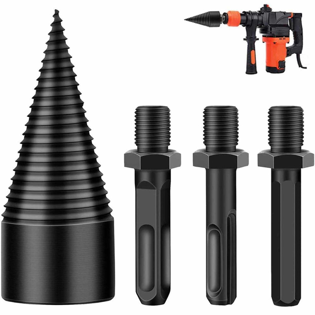 Powerful Wood Splitter Tool with High Precision Carbon Steel Construction – Effortless Tree Trunk Splitting-4