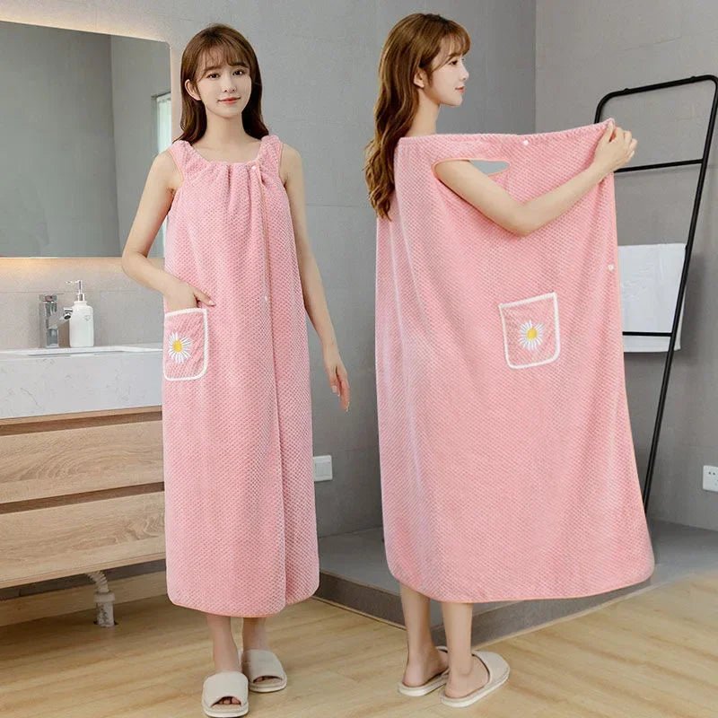  Practical Women's Bath Towel - quickly drying & portable for every use-4