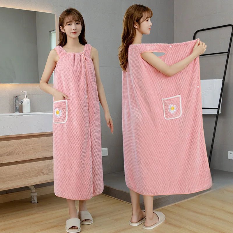  Practical Women's Bath Towel - quickly drying & portable for every use-1
