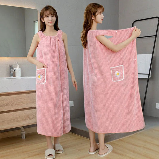  Practical Women's Bath Towel - quickly drying & portable for every use-1
