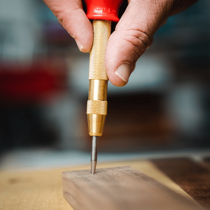 Precision Drilling Tool – Ergonomic High-Speed Steel Marking Tool for Accurate Hole Placement-3