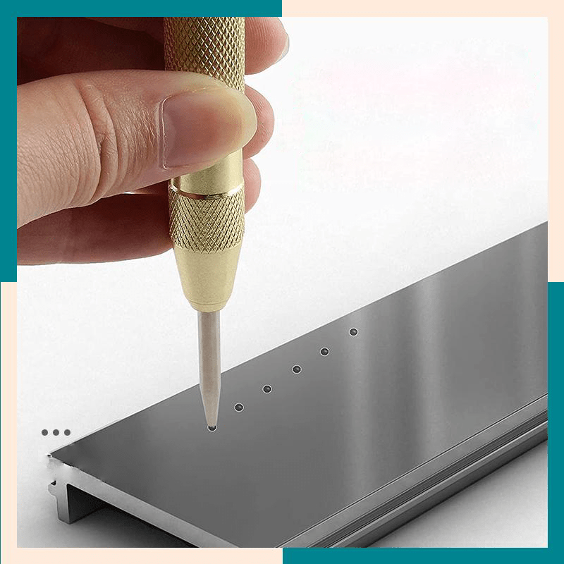 Precision Drilling Tool – Ergonomic High-Speed Steel Marking Tool for Accurate Hole Placement-4