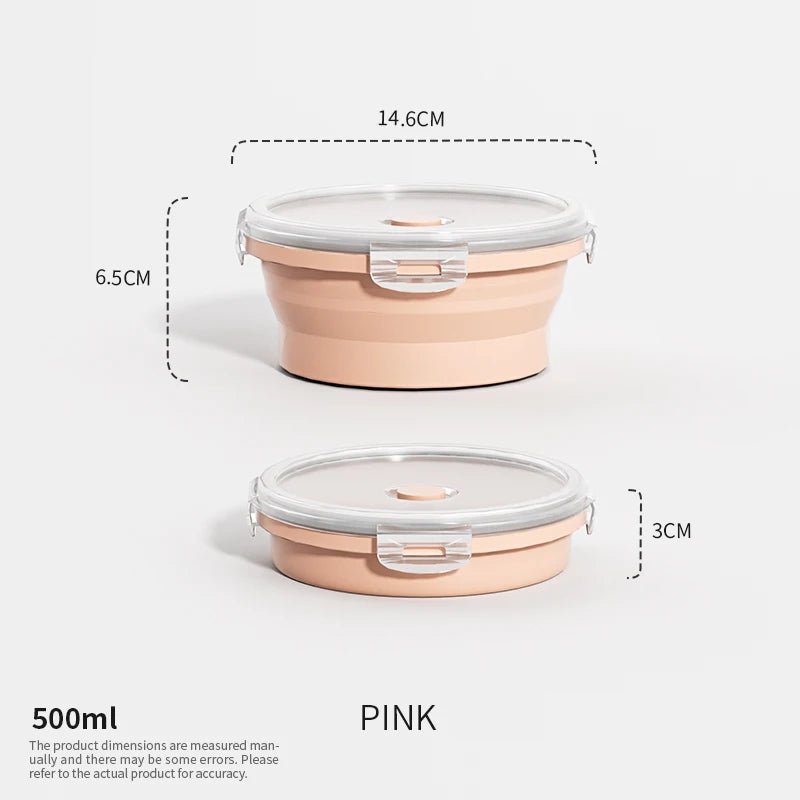 STACKFRESH – Collapsible Silicone Meal Prep Containers 7