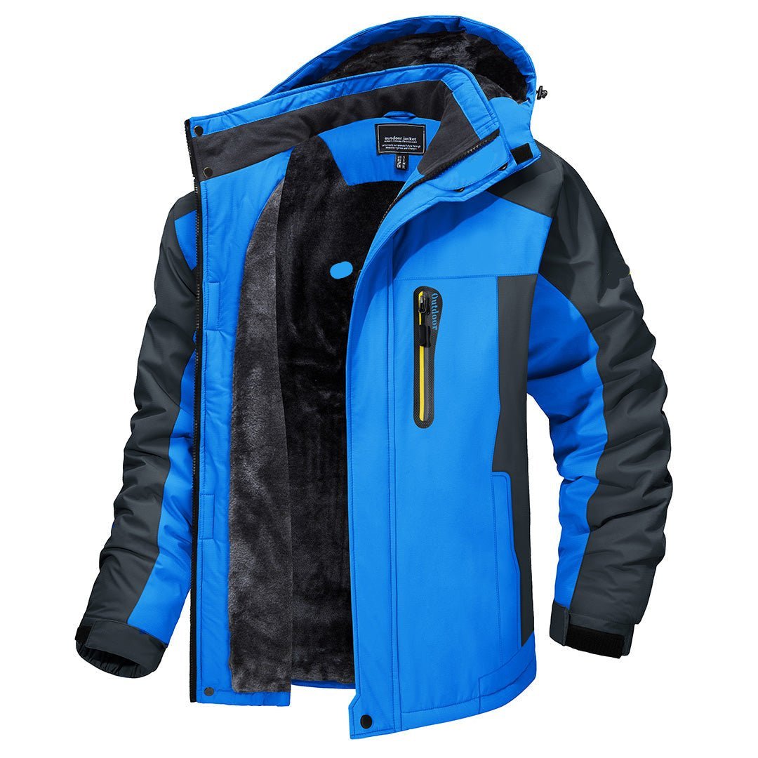 Men's Waterproof Jacket - Functional Winter Outdoor Jacket for All Weather 6