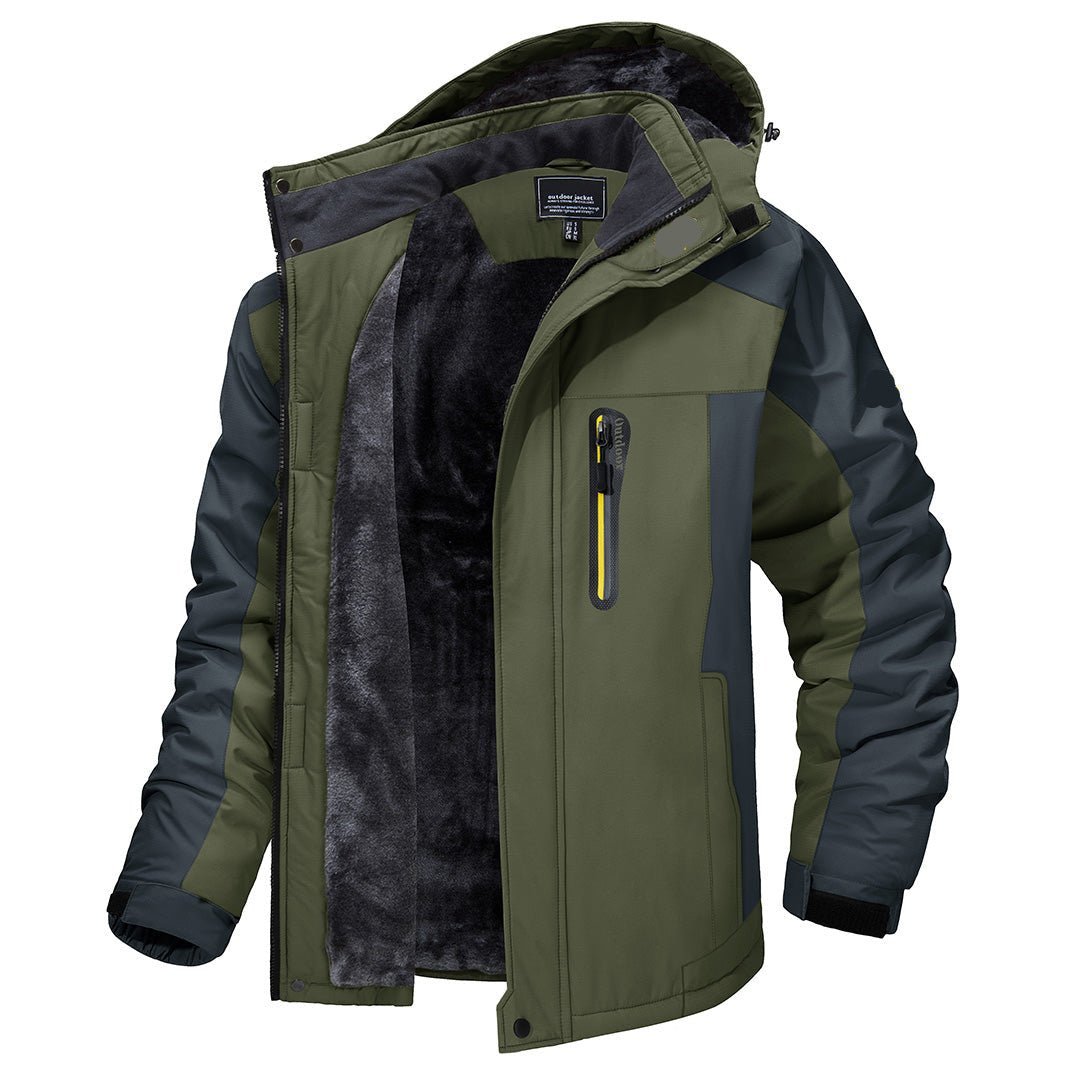 Men's Waterproof Jacket - Functional Winter Outdoor Jacket for All Weather 0