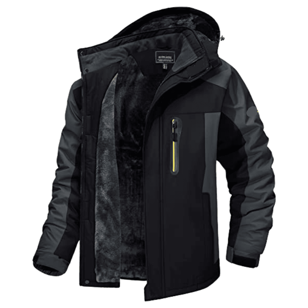 Men's Waterproof Jacket - Functional Winter Outdoor Jacket for All Weather 4