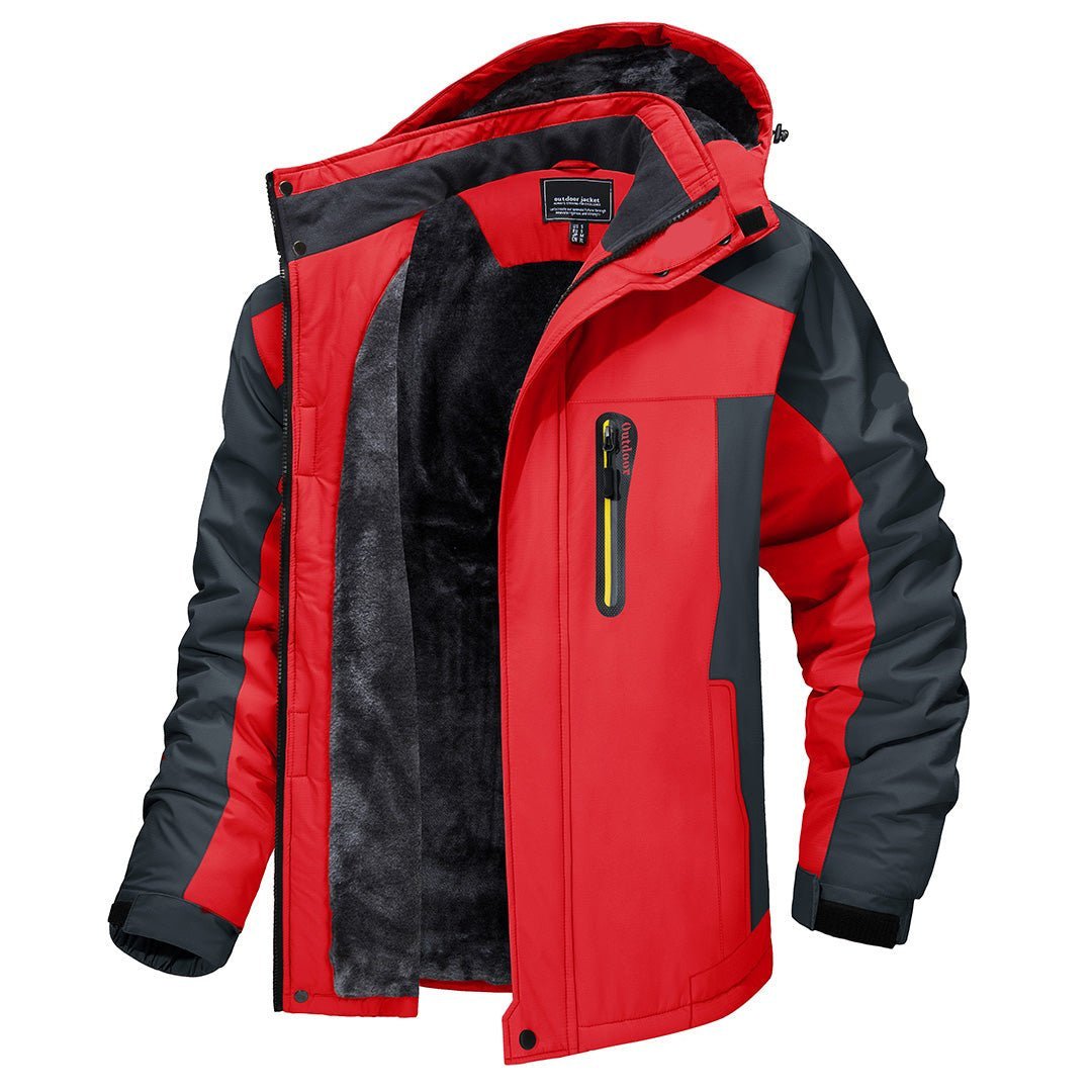 Men's Waterproof Jacket - Functional Winter Outdoor Jacket for All Weather 5