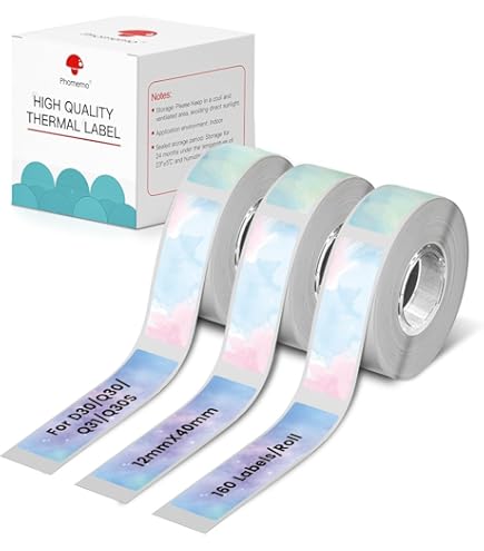 PRINTIFY – Kabelloser Thermoetikettendrucker mit Bluetooth & tragbarem tintenlosem Drucken