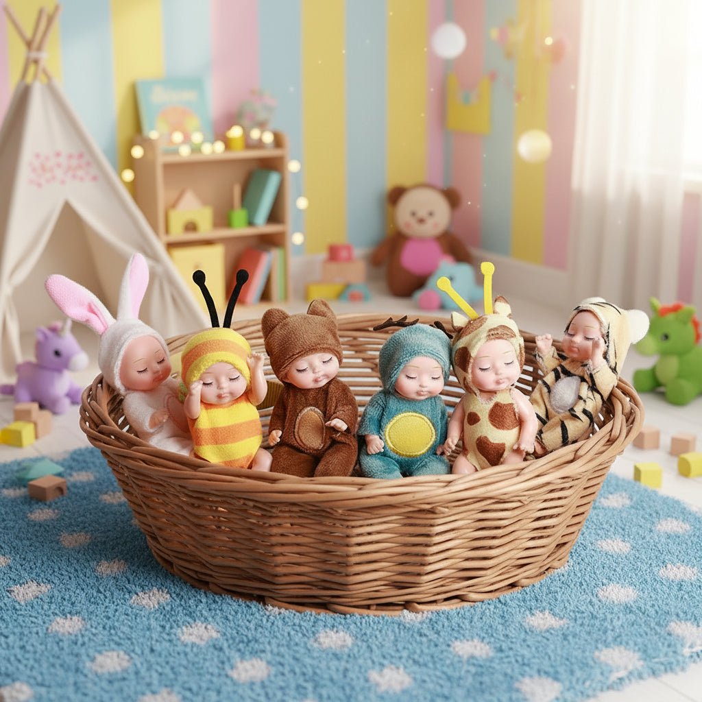 DOLLINA – Mini Cute Sleeping Baby Princess Doll Toy for Kids 1