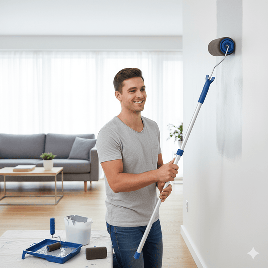 PROFIPRO – 8-in-1 navulbaar verfsysteem voor snelle en rommelvrije muurtransformaties
