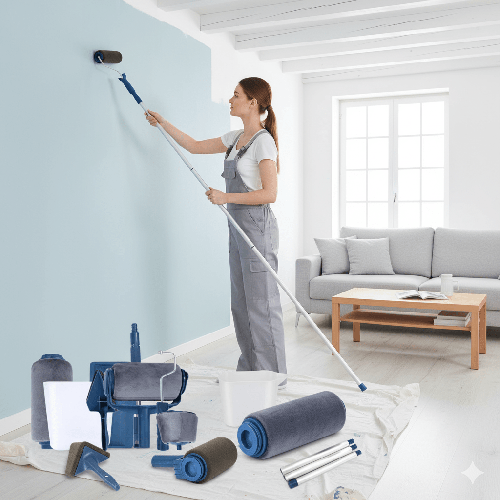 PROFIPRO – Sistema de pintura recargable 8 en 1 para renovaciones rápidas y sin desorden de paredes