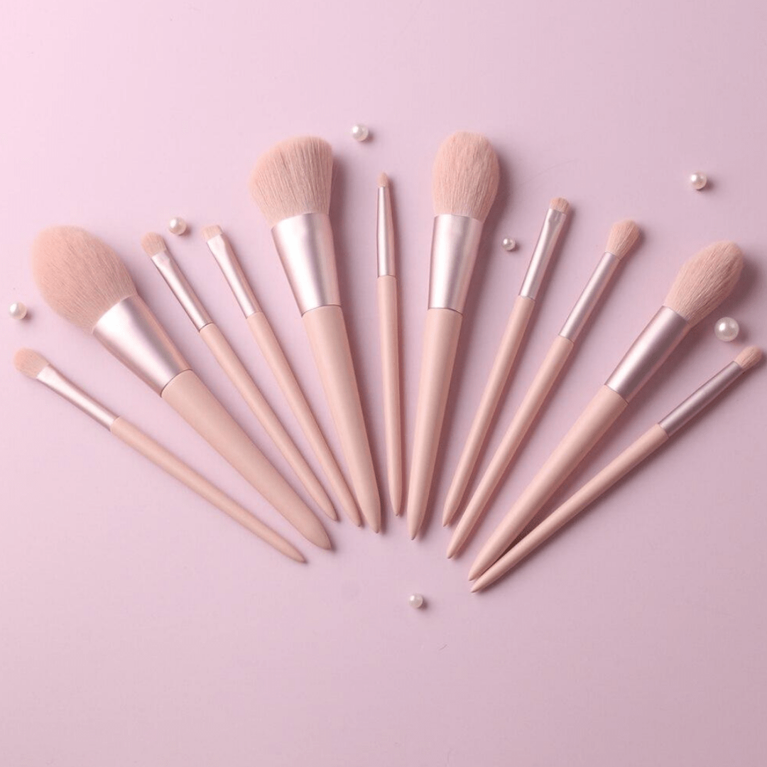  Professional brush set - 11 make -up brushes for perfect finish & versatile applications-5