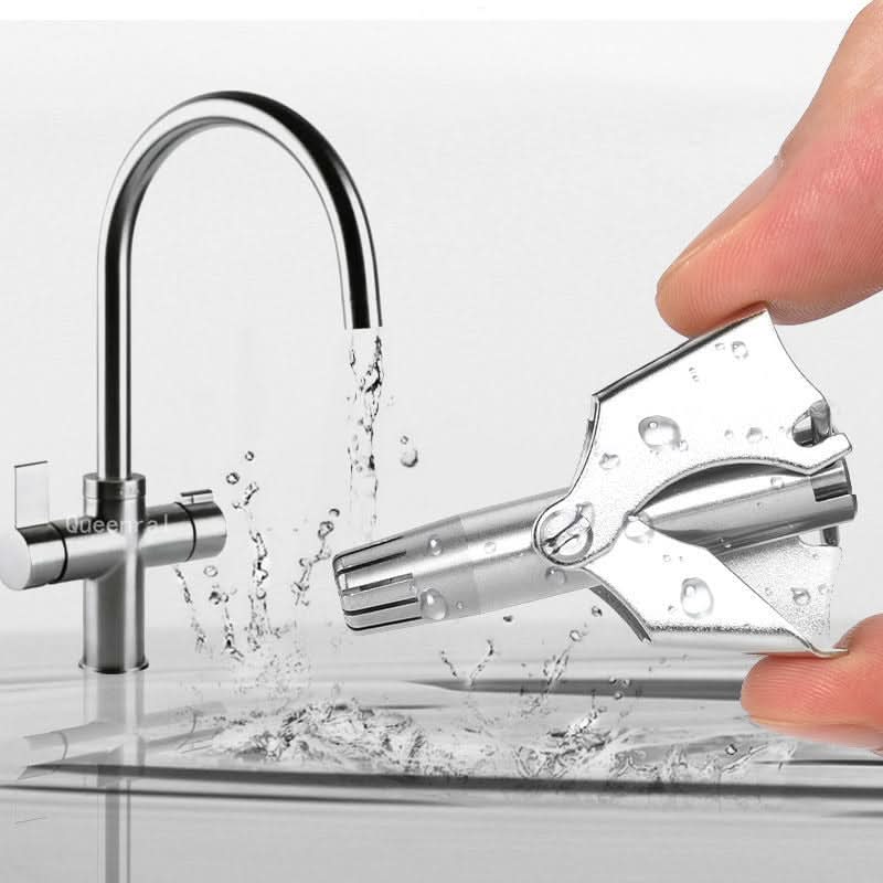  Program stainless steel nose hair cutter - pain -free hair removal for nose and ears-4