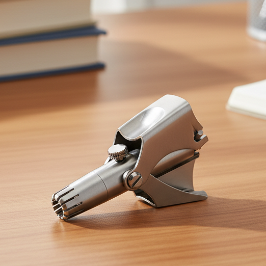  Program stainless steel nose hair cutter - pain -free hair removal for nose and ears-1